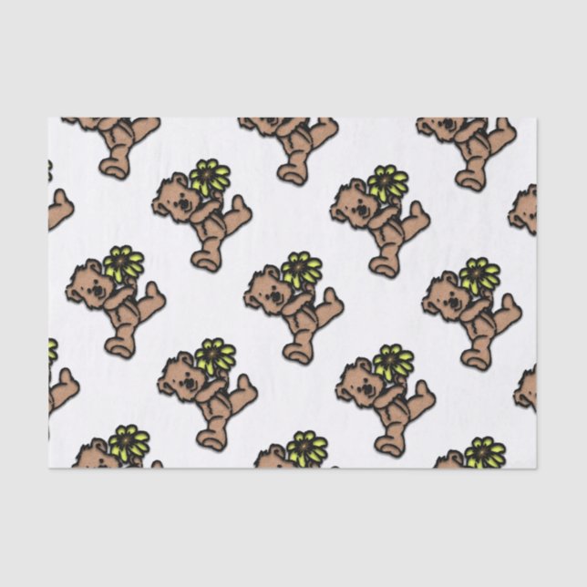 Daisy Bar Design Seidenpapier (Vorderseite)