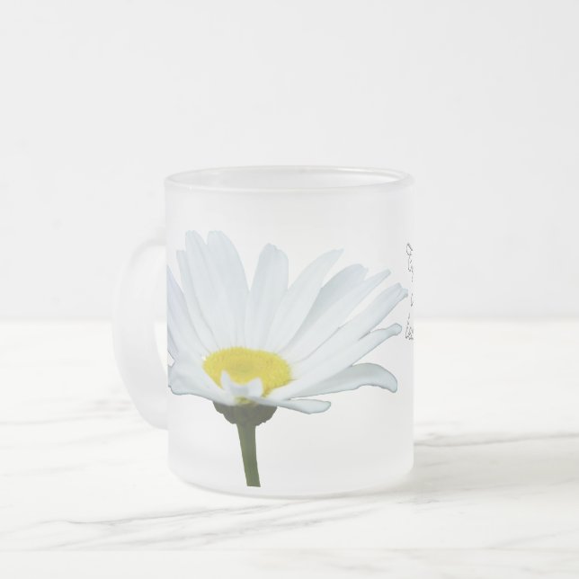 Daisy Beer Glass Personalisiert Daisis Tasse & Ges (Vorderseite Links)