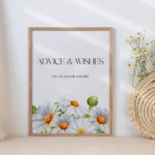 Daisy Beratung und Wünsche für Neugeborene Poster