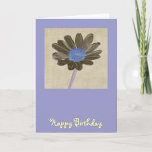 Daisy Birthday Card Karte