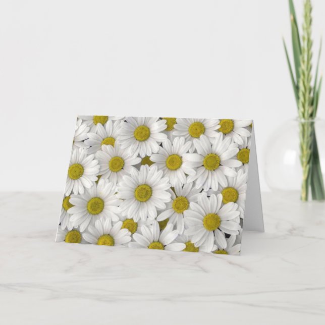 Daisy Birthday Card Karte (Vorderseite)