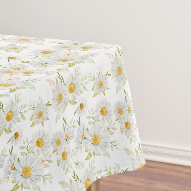 Daisy Birthday Shower Wedding Party Floral Tischdecke (Beispiel)