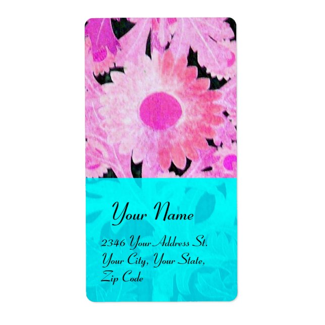 DAISY, blaue Turquase, rosa schwarz (Vorne)