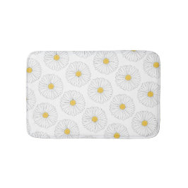Daisy Blossom Blume Daisies Garden Party Floral Badematte