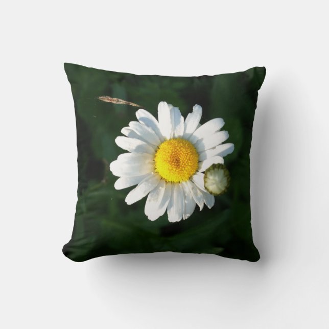 Daisy Blossom Throw Cushion Kissen (Vorderseite)