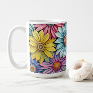 Daisy Blossoms Coffee Tasse