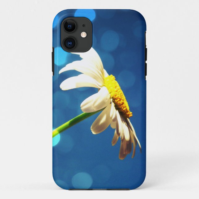 Daisy - Blue Sparkle iPhone 5 coque (Dos)