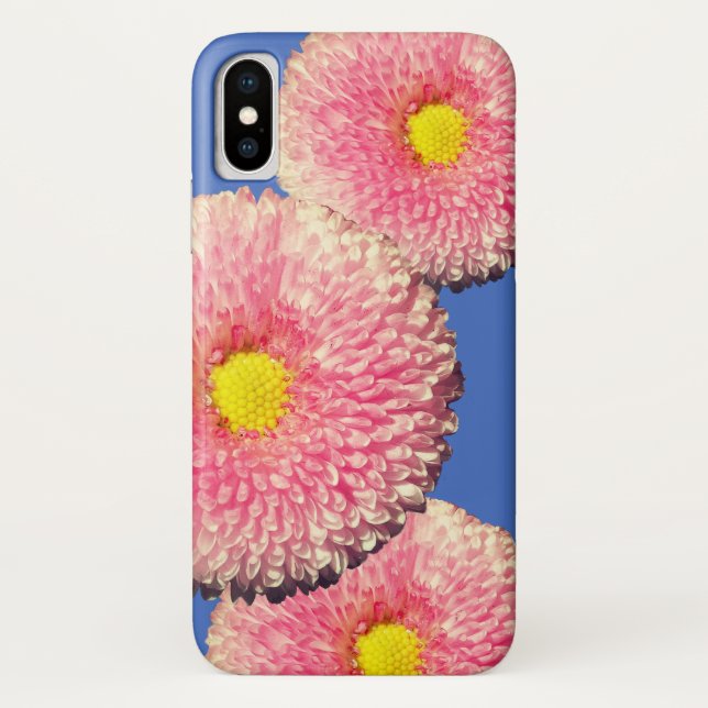 Daisy Blume Apple iPhone X, selten dort Case-Mate iPhone Hülle (Rückseite)
