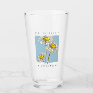 Daisy Blume Beauty Slogan Glas
