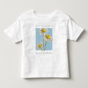 Daisy Blume Beauty Slogan Kleinkind T-shirt