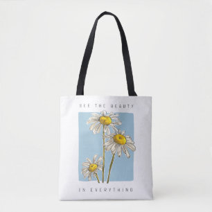 Daisy Blume Beauty Slogan Tasche