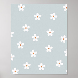 Daisy Blume Blue Poster