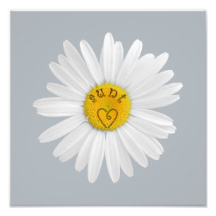 Daisy Blume für Tante Art individueller Hintergrun Fotodruck