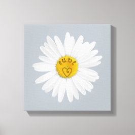 Daisy Blume für Tante Art individueller Hintergrun Leinwanddruck