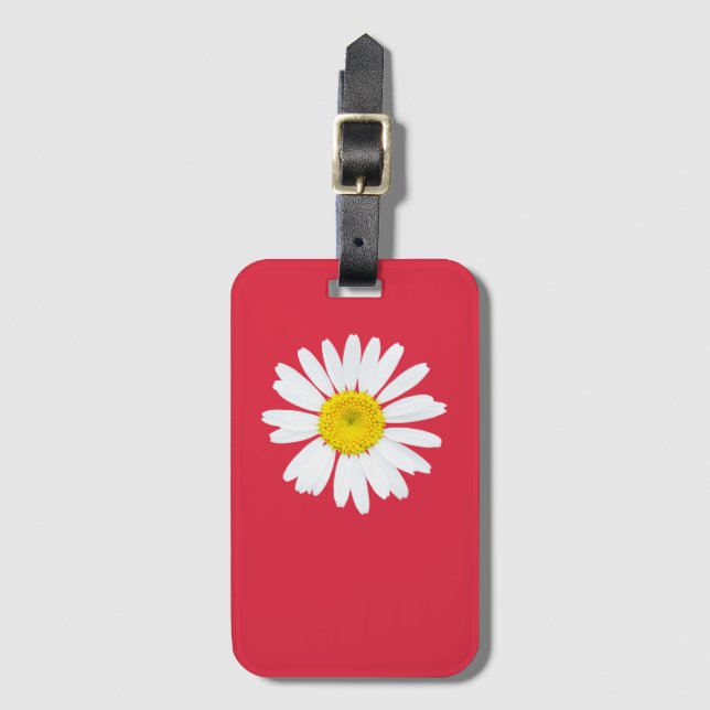 Daisy Blume Gepäckanhänger (Vorderseite Vertikal)