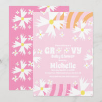 Daisy Blume Groovy Babydusche Pink Orange I