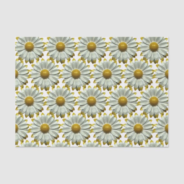 Daisy Blume - Hochzeit des Blumenfrühlings Sommerg Seidenpapier (Vorderseite)