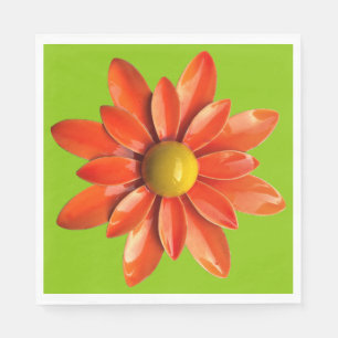 Daisy Blume - Hochzeit des Blumenfrühlings Sommerg Serviette