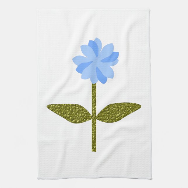 Daisy Blume Hübsch Blue Kitchen Handtuch (Vertikal)