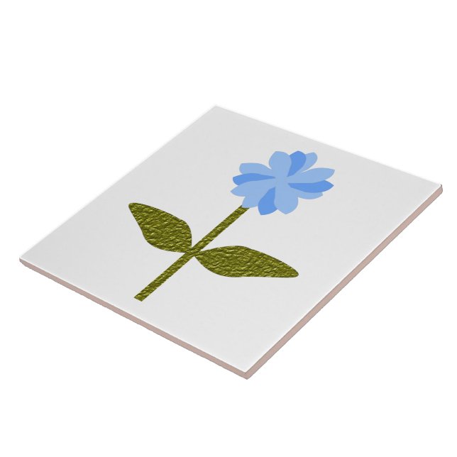 Daisy Blume Hübsch Blue Tile Fliese (Seite)