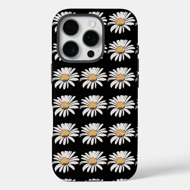 Daisy (Blume) - iPhone 6/6, selten dort 16 Pro Hülle (Rückseite)