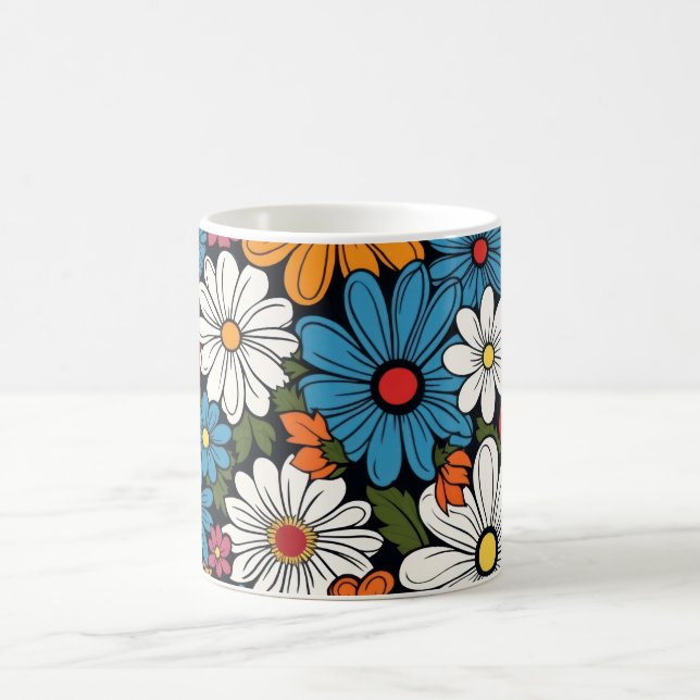 Daisy-Blume Kaffeetasse (Mittel)