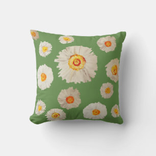 Daisy Blume Kissen werfen, Dasimmuster