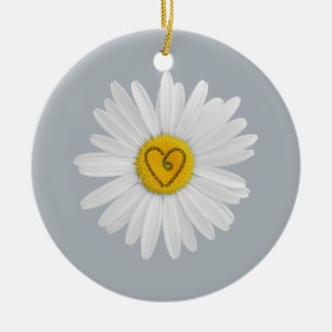 Daisy Blume Liebe Art Customizing Background Keramik Ornament
