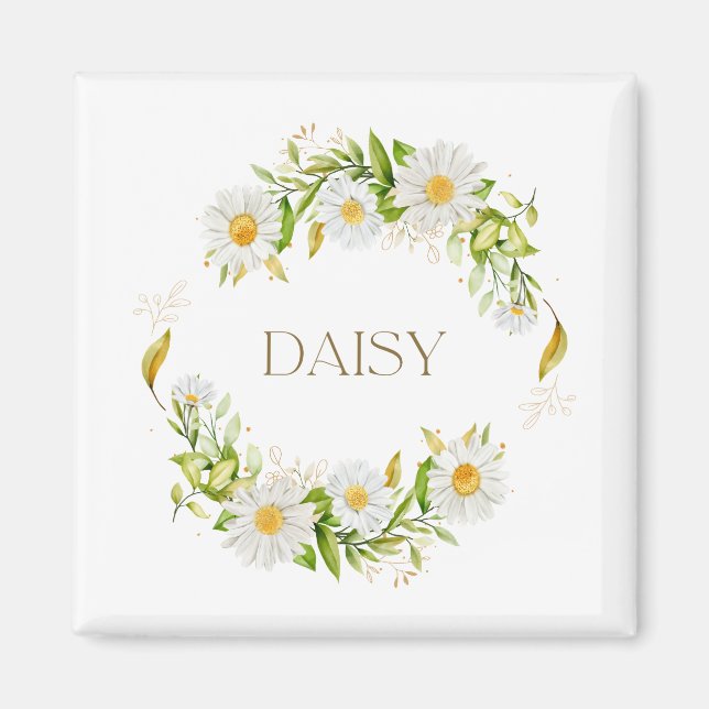 Daisy Blume Magnet für April (3) (Vorne)