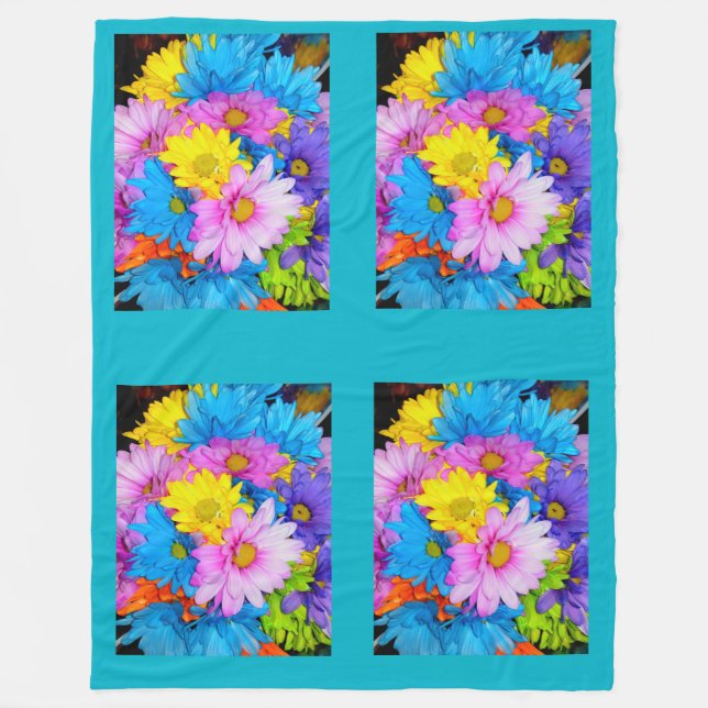 Daisy Blume Mix Fleece Blanket (Vorderseite)