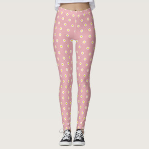 Daisy-Blume-Muster - Reinheit, Innocence-Zitat Leggings