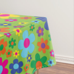 Daisy Blume Niedlich farbenfroh 1. Geburtstag Part Tischdecke