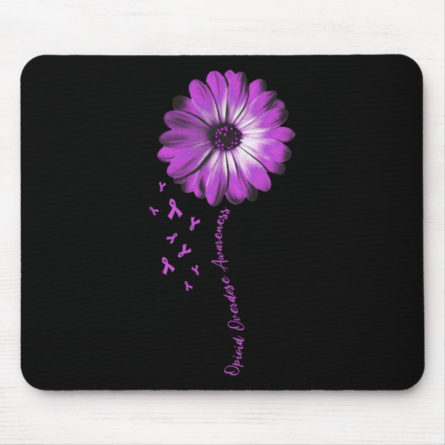 Daisy Blume Opioide Überdosierung Sensibilisierung Mousepad (Vorne)