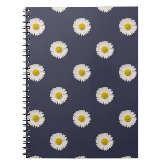 Daisy Blume Pattern Notebook Notizblock (Vorderseite)