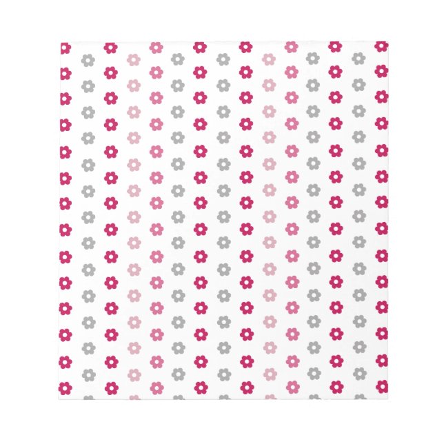 Daisy Blume Pattern Notizblock (Vorderseite)