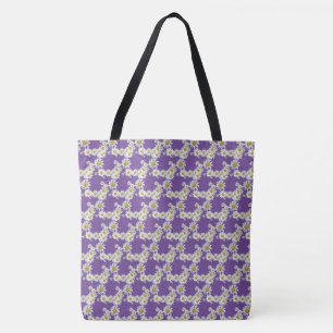 Daisy Blume Pattern Tote Bag Tasche