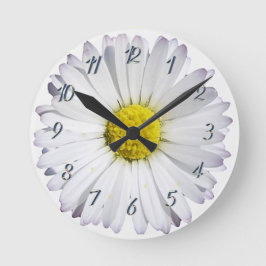 Daisy Blume Runde Acrylmauer Wanduhr