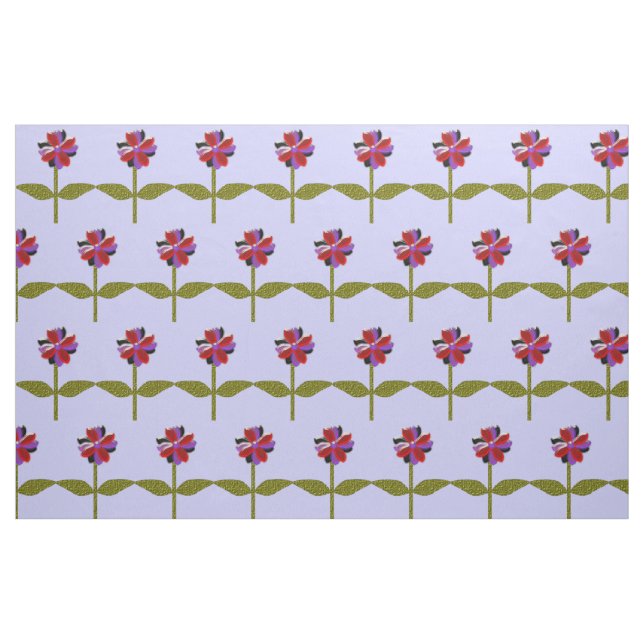 Daisy Blume Shining Plastik-Blumenmuster-Gewebe Stoff (Fat Quarter (45,7 x 55,9 cm))