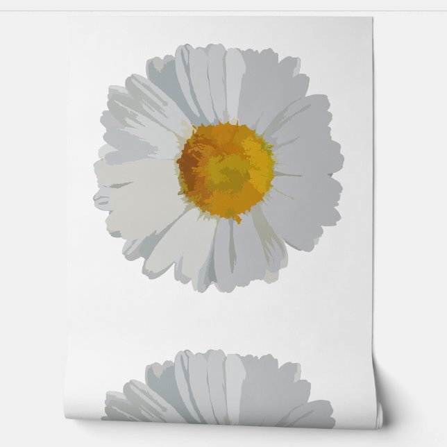 Daisy Blume Wassercolor Tapete (Abrollen)