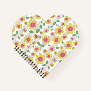 Daisy Blumenkinder zeichnete fröhlichen Frühling C Notizbuch