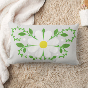 Daisy Blumenmuster werfen Kissen
