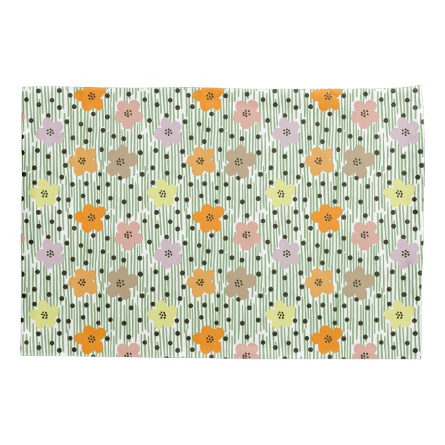 Daisy Blumenneutrale Zuhause Kissenbezug (Rückseite)