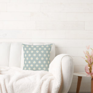 Daisy Boho Floral Kissen
