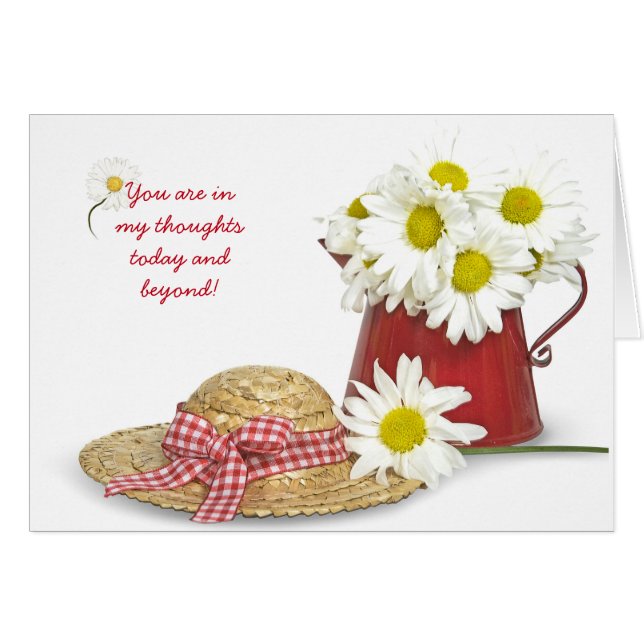 Daisy Bouquet et casquette (Devant horizontal)