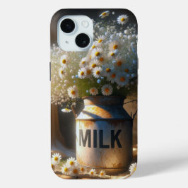 Daisy Bouquet in Milk Can Case-Mate iPhone Hülle