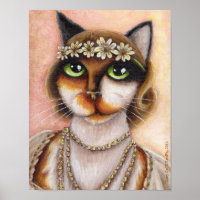 Daisy Buchanan Calico Cat Great Gatsby Roaring 20s