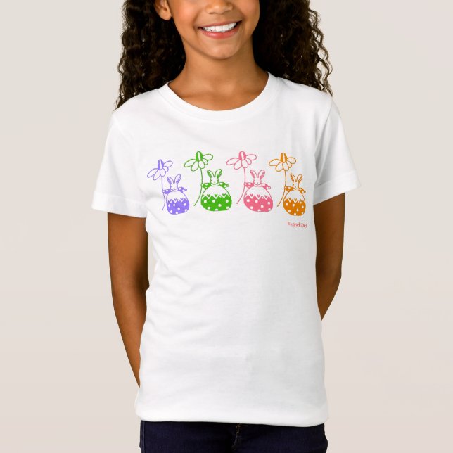 Daisy Bunny Girl Tee (Vorderseite)