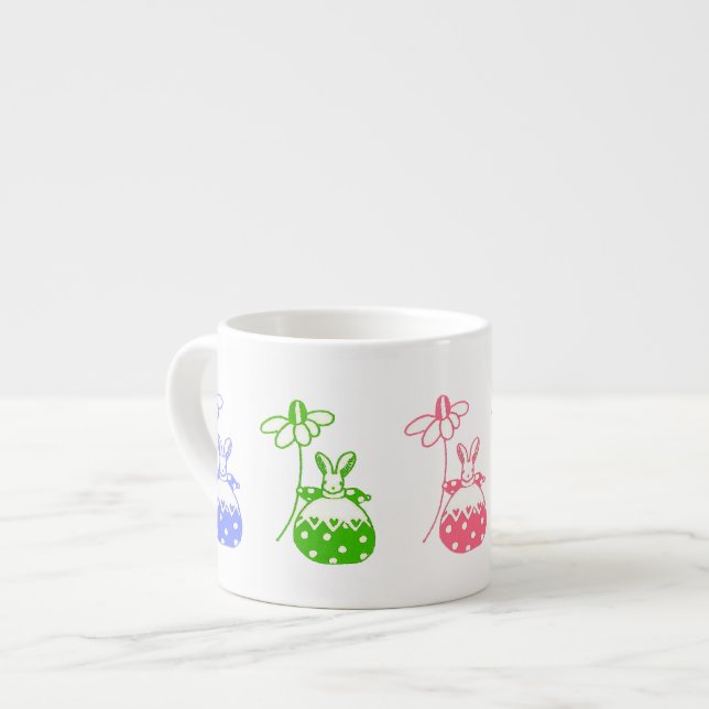 Daisy Bunny "Small" Cup Espressotasse (Vorderseite Links)