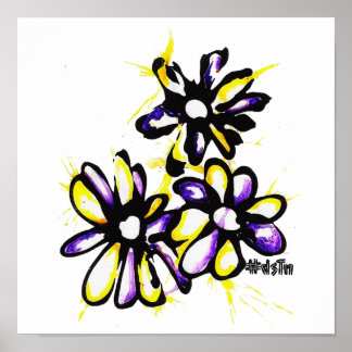 Daisy Canvas Print Poster