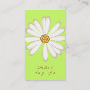 Daisy Carte de visite Vert doux